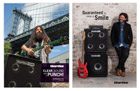 Hartke Systems ads. Lenny Postiglione, Art Director