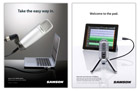 Samson Technologies ads. Mark Menghi, Art Director